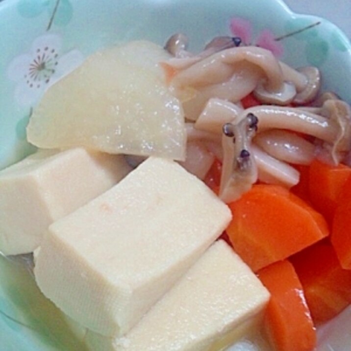 ほっこり☆高野豆腐と野菜の煮物
